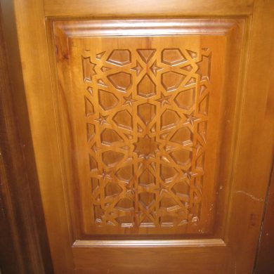 درب سفارشی چوبی سی ان سی