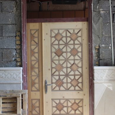 درب چوبی سفارشی خاص  سی ان سی