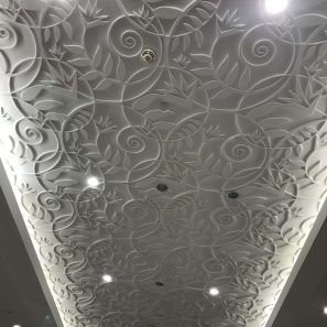 گچ بری مدرن سقفی