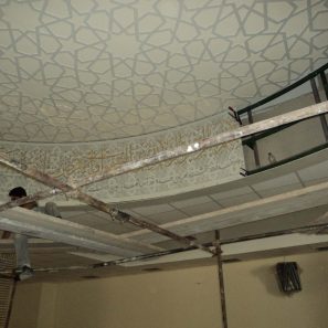 گچ بری سنتی انتزاعی